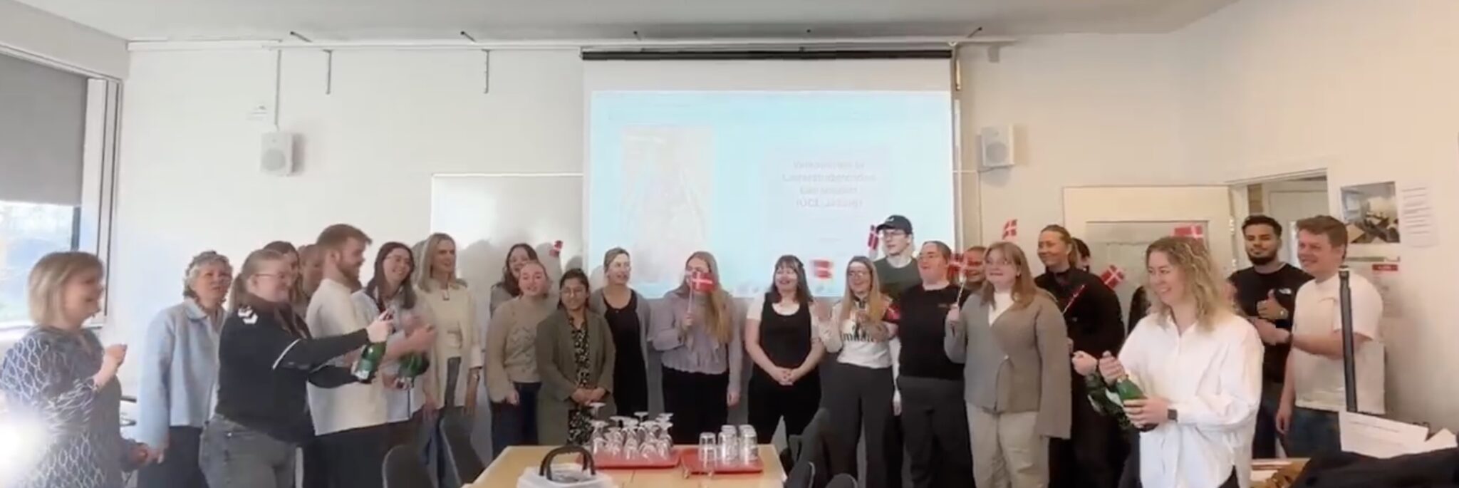 Billede fra fejringen af LS Læremidler