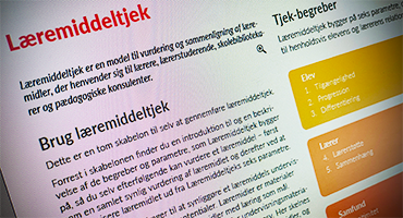 Læremiddeltjek